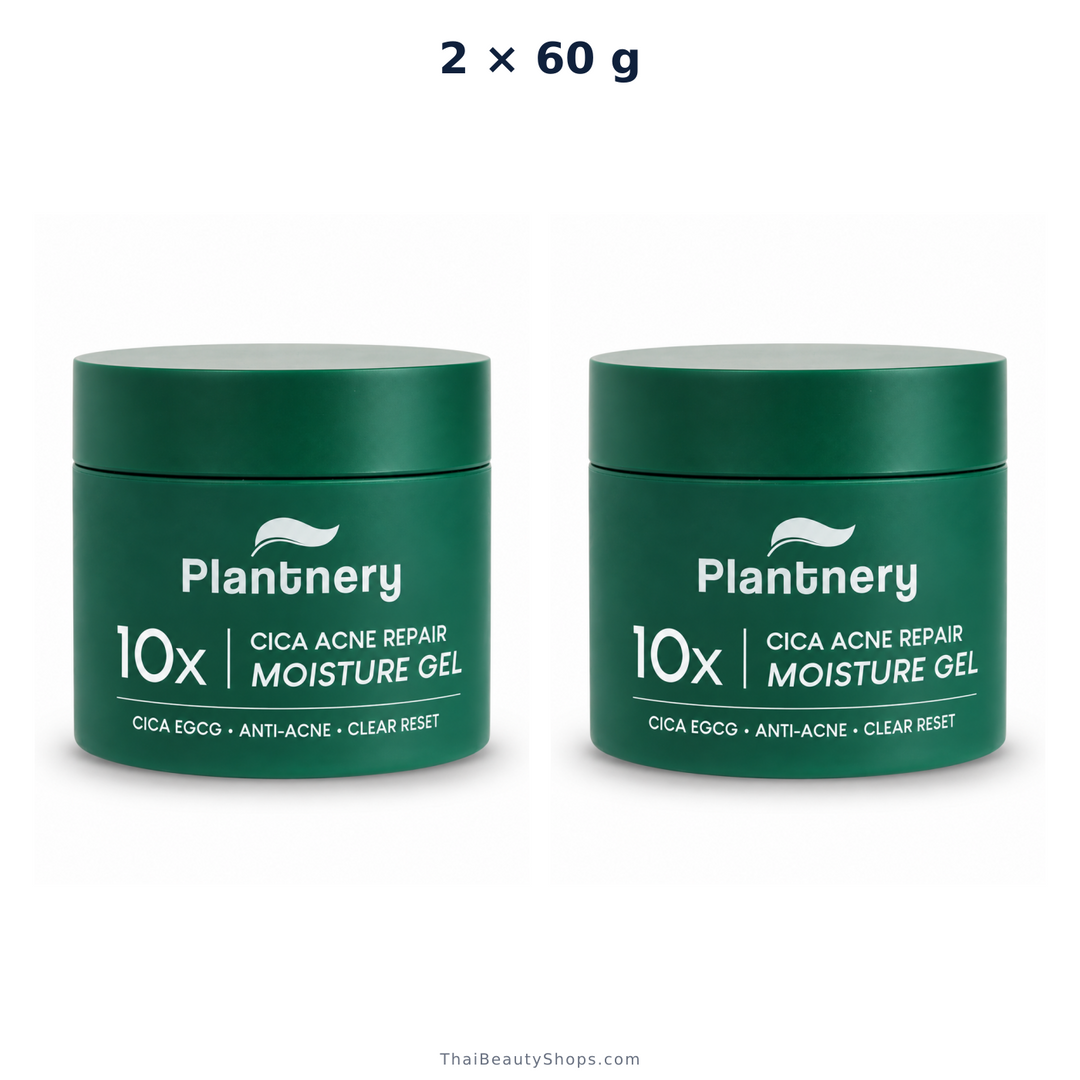 plantnery cica acne repair moisture gel 60 g 1 2 or 4 jars x2