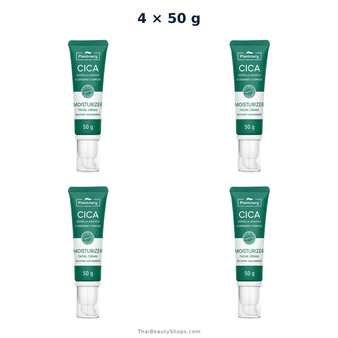 plantnery cica centella ceramide recover cream 50 g x4