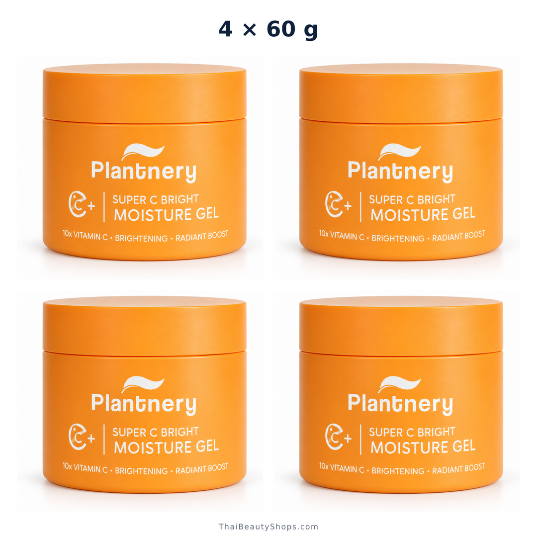 plantnery citrus super c bright moisture gel 60 g 1 2 or 4 jars x4