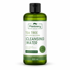 Plantnery Tea Tree First Cleansing Water 300 ml on white background