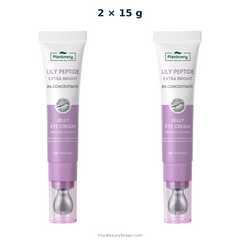 plantnery lily peptide extra bright eye cream 15 g 1 2 or 4 pack x2