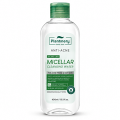 Plantnery Tea Tree BHA Micellar Cleansing Water 400 ml on white background