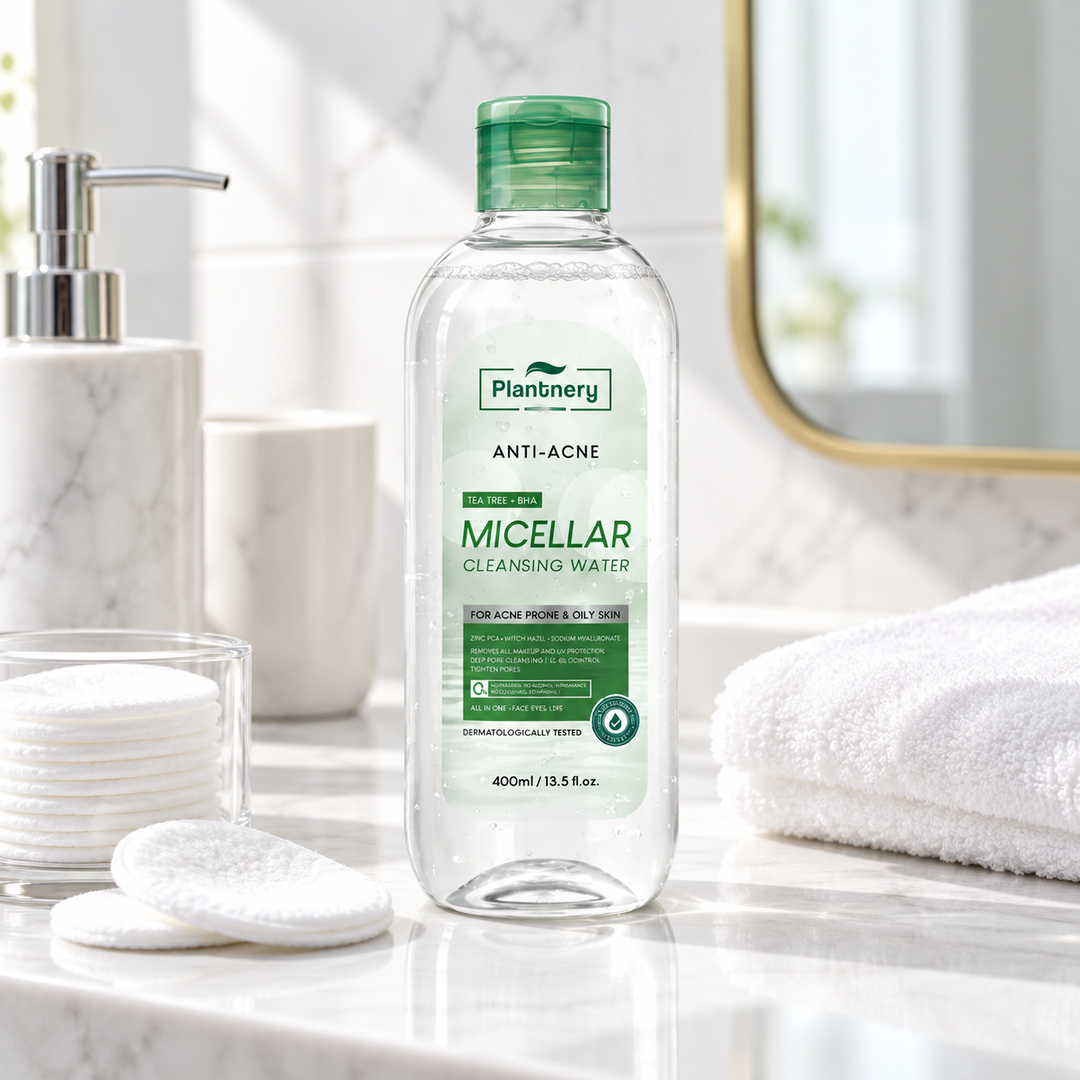Plantnery Tea Tree BHA Micellar Cleansing Water lifestyle