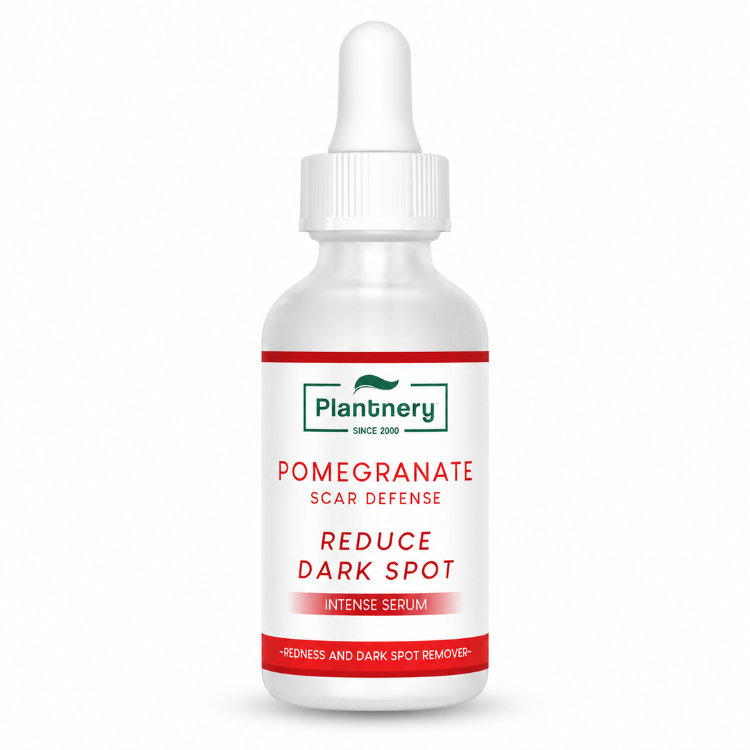 Plantnery Pomegranate Scar Defense Serum 30 ml on white background