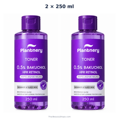 plantnery retinol bakuchiol facial glass skin toner 250 ml 1 2 or 4 pack x2