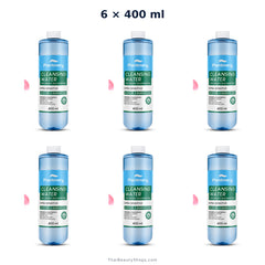 plantnery rose ceramide ultra gentle cleansing water 400 ml x6