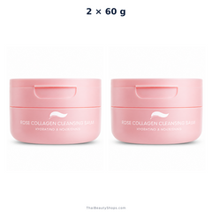 plantnery rose collagen gentle cleansing balm 60 g 1 2 or 4 jars x2
