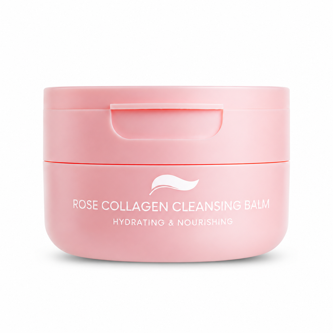 Plantnery Rose Collagen Gentle Cleansing Balm 60 g on white background