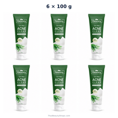 plantnery tea tree amino based cleansing foam 100 g x6