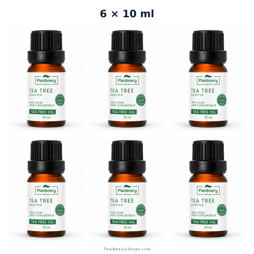 plantnery tea tree chapter oil 10 ml x6