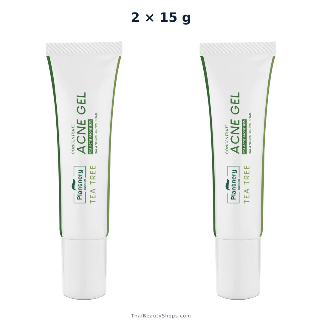plantnery tea tree intense acne spot gel 15 g x2