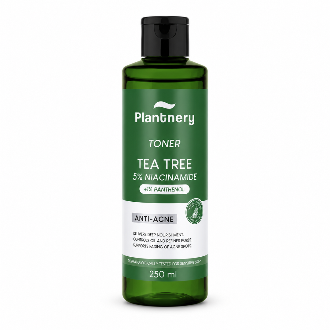 Plantnery Tea Tree 5% Niacinamide Toner 250 ml on white background