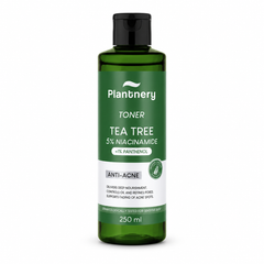 Plantnery Tea Tree 5% Niacinamide Toner 250 ml on white background