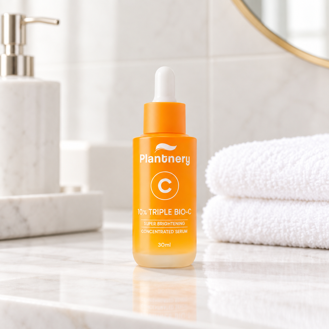 Plantnery 10% Triple Bio-C Serum lifestyle