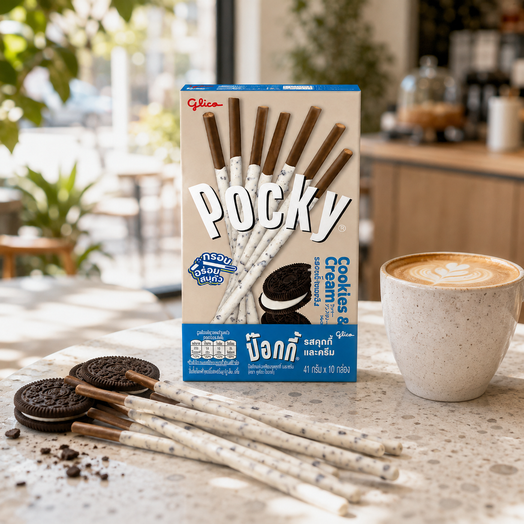 Glico Pocky Cookies & Cream – lifestyle