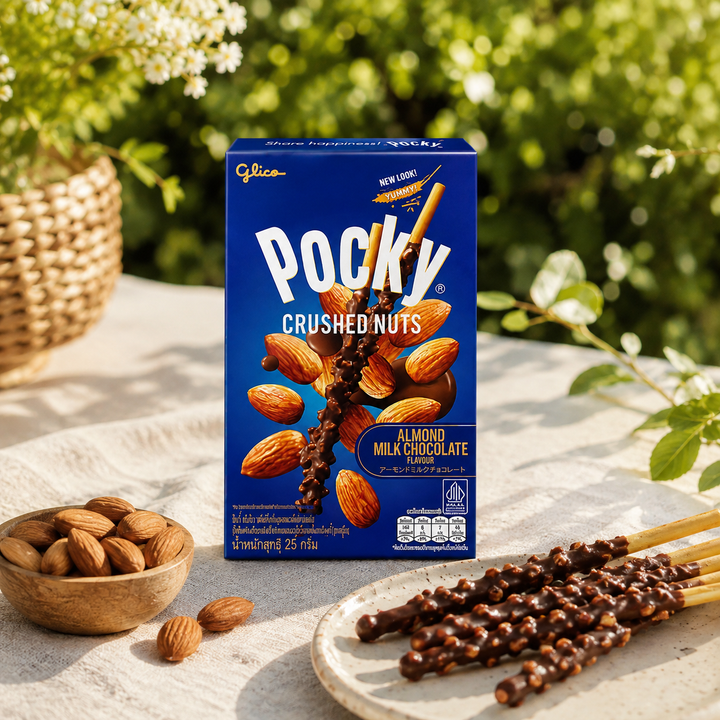 Glico Pocky Crushed Nuts Almond Milk Chocolate – lifestyle