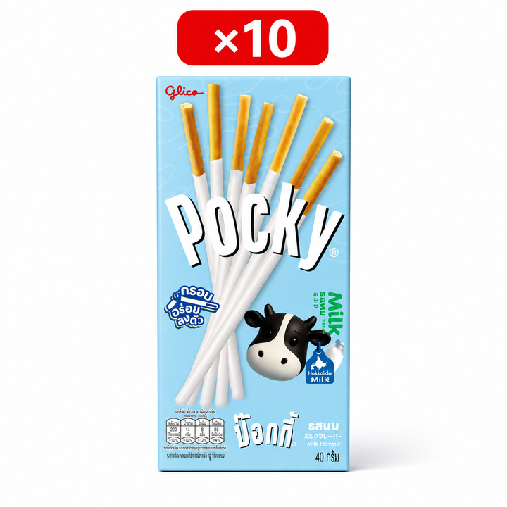 Glico Pocky Milk Flavour 10 x 40 g – pack