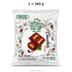 prairie my chewy milk candy chocolate 360g x1