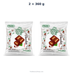 prairie my chewy milk candy chocolate 360g x2