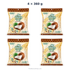 prairie my chewy milk candy coconut 360g x4