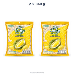 prairie my chewy milk candy durian 360g x2