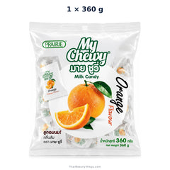 prairie my chewy milk candy orange 360g x1