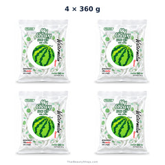 prairie my chewy milk candy watermelon 360g x4