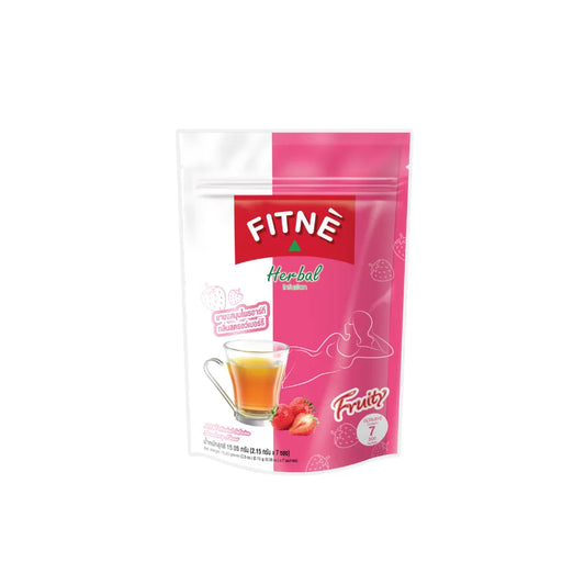 Fitne RT Herbal Infusion Tea – Strawberry Flavored Slimming & Detox Tea (21 Sachets – 3 Packs of 7)