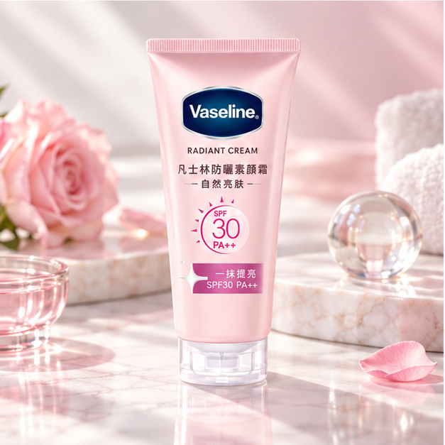 Vaseline Radiant Sun Tone Up Cream SPF30 PA++ 150 g × 2 – detail image