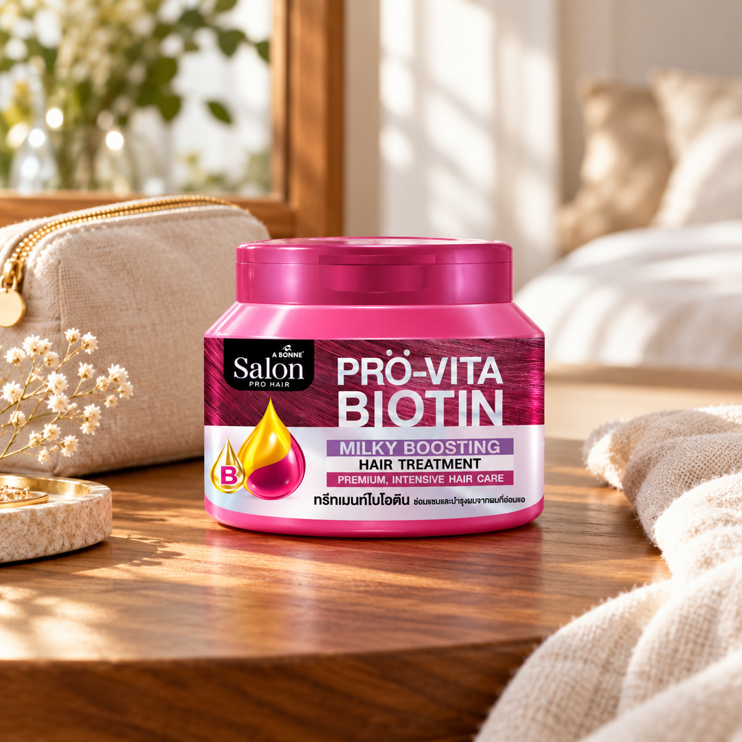 A BONNE Salon Pro-Vita Biotin Milky Boosting Hair Treatment — lifestyle 2