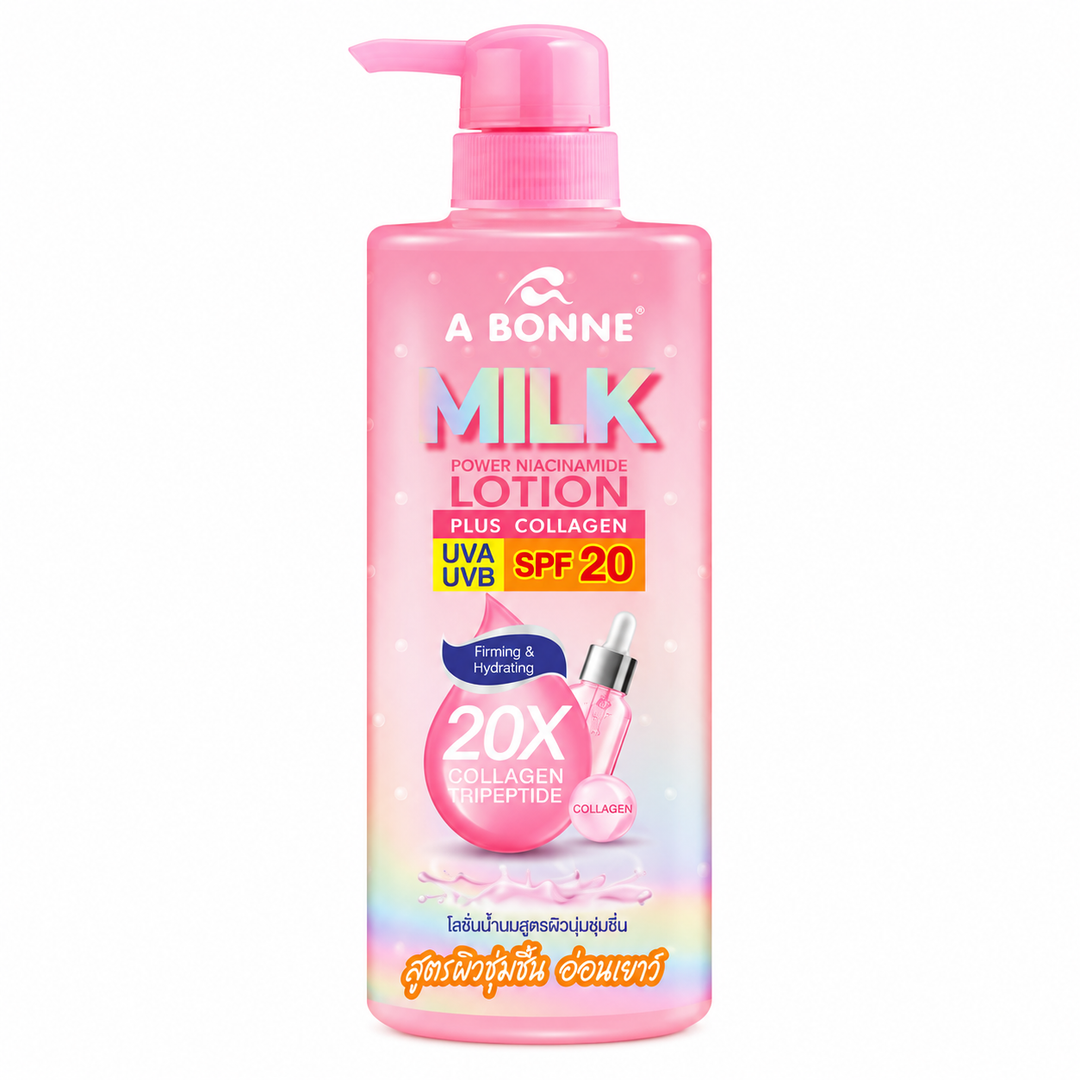 A BONNE Milk Power Niacinamide Lotion Plus Collagen SPF 20 — white background