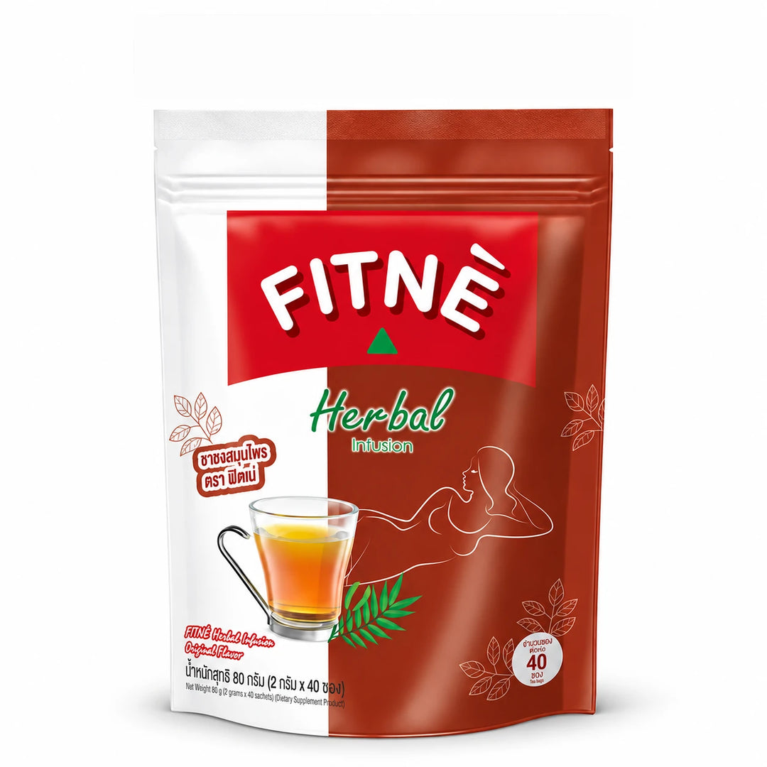 FITNÉ Original Herbal Infusion – 2 Packs × 40 Tea Bags — product view