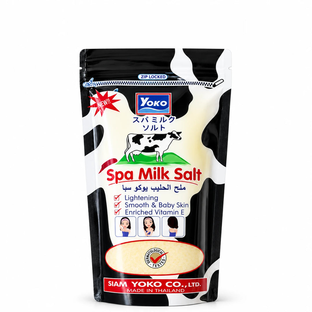 YOKO Spa Milk Salt Body Scrub – 2 Packs × 300 g — product view