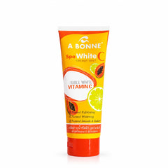 A BONNE Spa White C Creamy Salt Body Scrub – 350 g per unit — product view