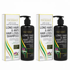 Carebeau Long Hair & Scalp Care Shampoo 250ml × 2 — product cover
