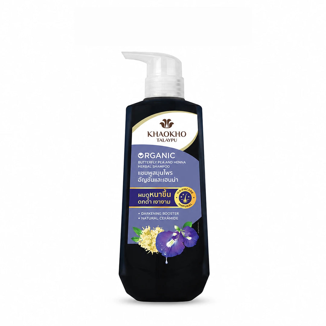 Khaokho Talaypu Butterfly Pea & Henna Shampoo 450 ml — 1 Bottle