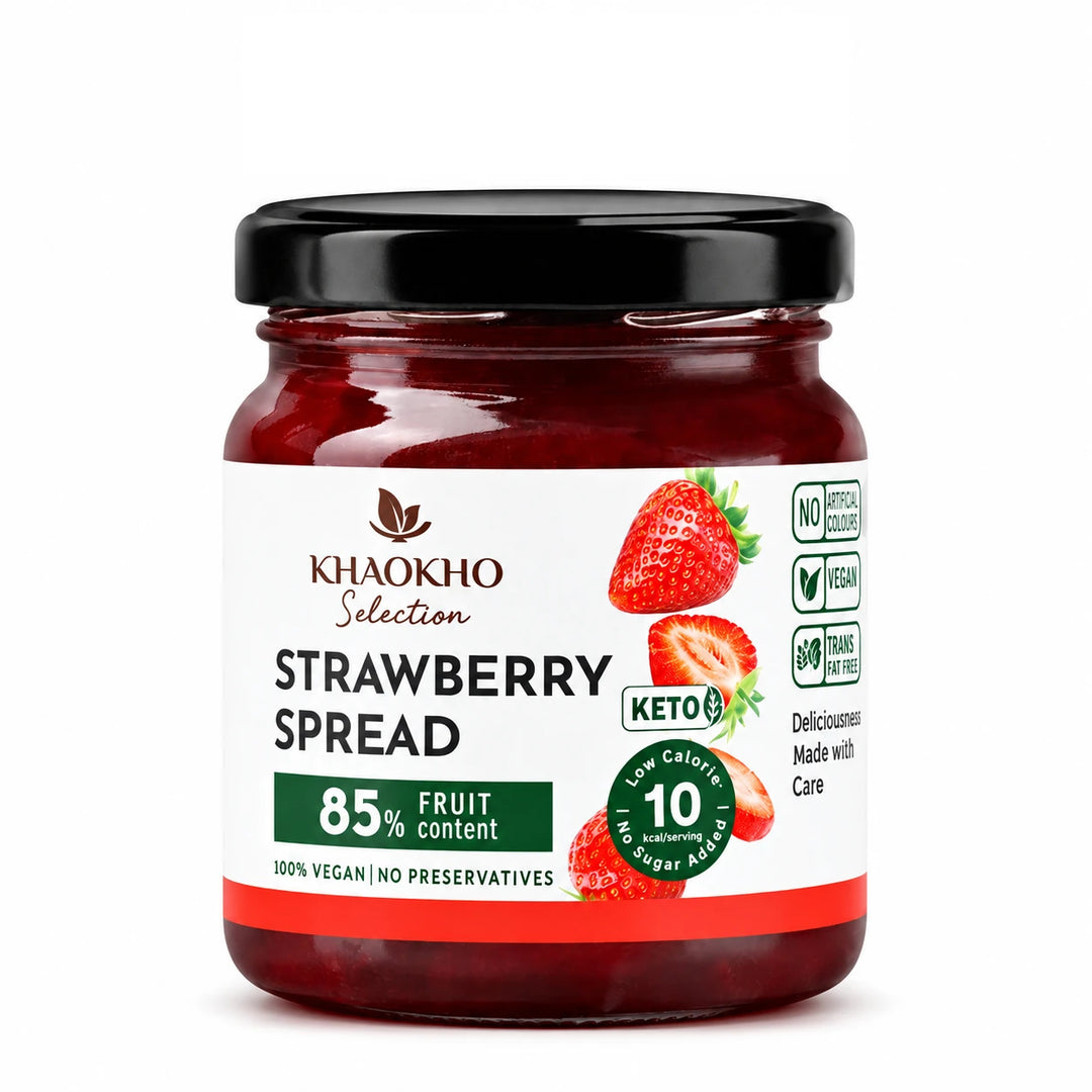 Khaokho Selection Strawberry Fruit Spread 200 g — 1 Jar
