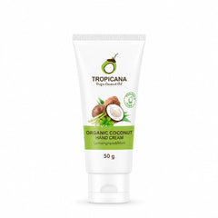 Tropicana Organic Coconut Hand Cream Lemongrass & Mint 50g × 2 — product cover