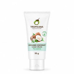 Tropicana Organic Coconut Hand Cream Thai Jasmine 50g × 2 — product cover