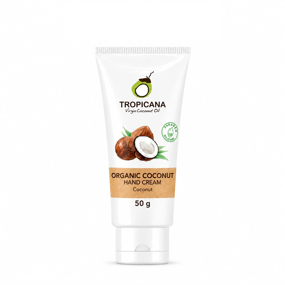 Tropicana Organic Coconut Hand Cream Coconut 50g × 2 — product cover