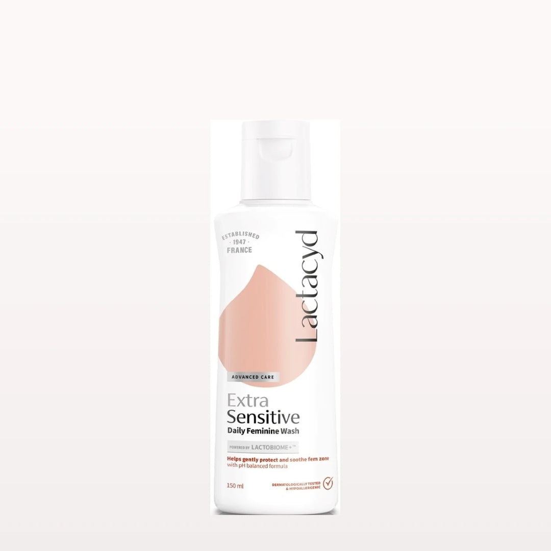 Lactacyd Extra Sensitive Daily Feminine Wash 150ml × 2 — product photograph