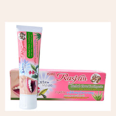 ISME Rasyan Extra White Herbal Clove Toothpaste with Aloe Vera & Guava Leaf 100g — product image