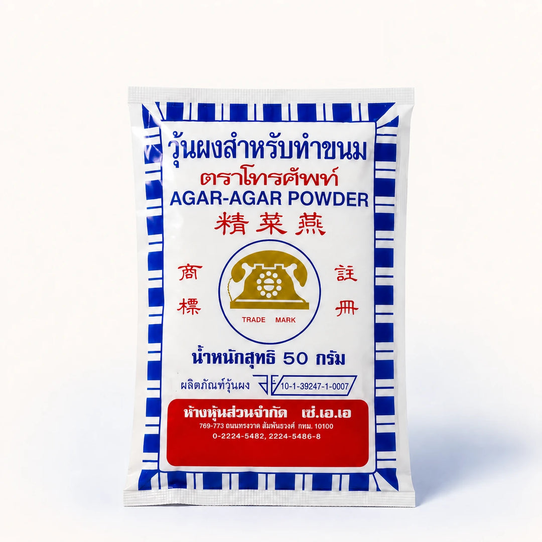 Telephone Brand Agar-Agar Powder – 50 g — product image