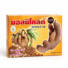 Moniegold Tamarind Candy – 5 Flavors Large Box 950 g — product photograph