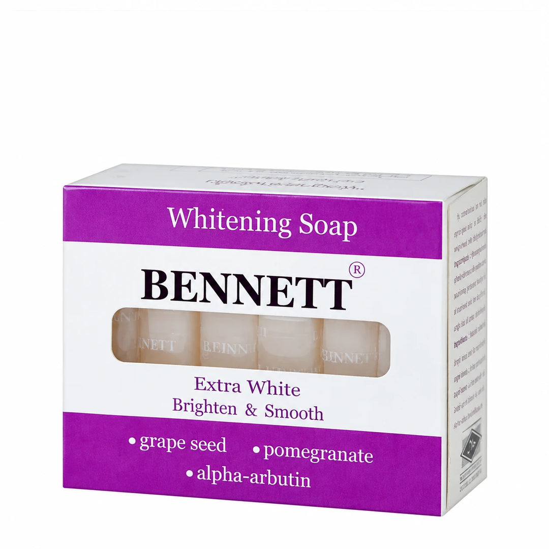 Bennett Extra White Soap 25 g — 6 or 12 Bars — product photograph
