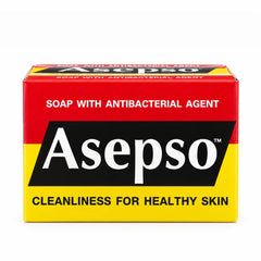 Asepso Original Antibacterial Soap 80 g — 4, 8 or 12 Bars — product photograph