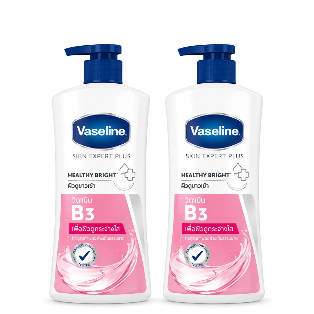 Vaseline Skin Expert Plus Healthy Bright B3 Body Wash 400ml × 2 — product photograph