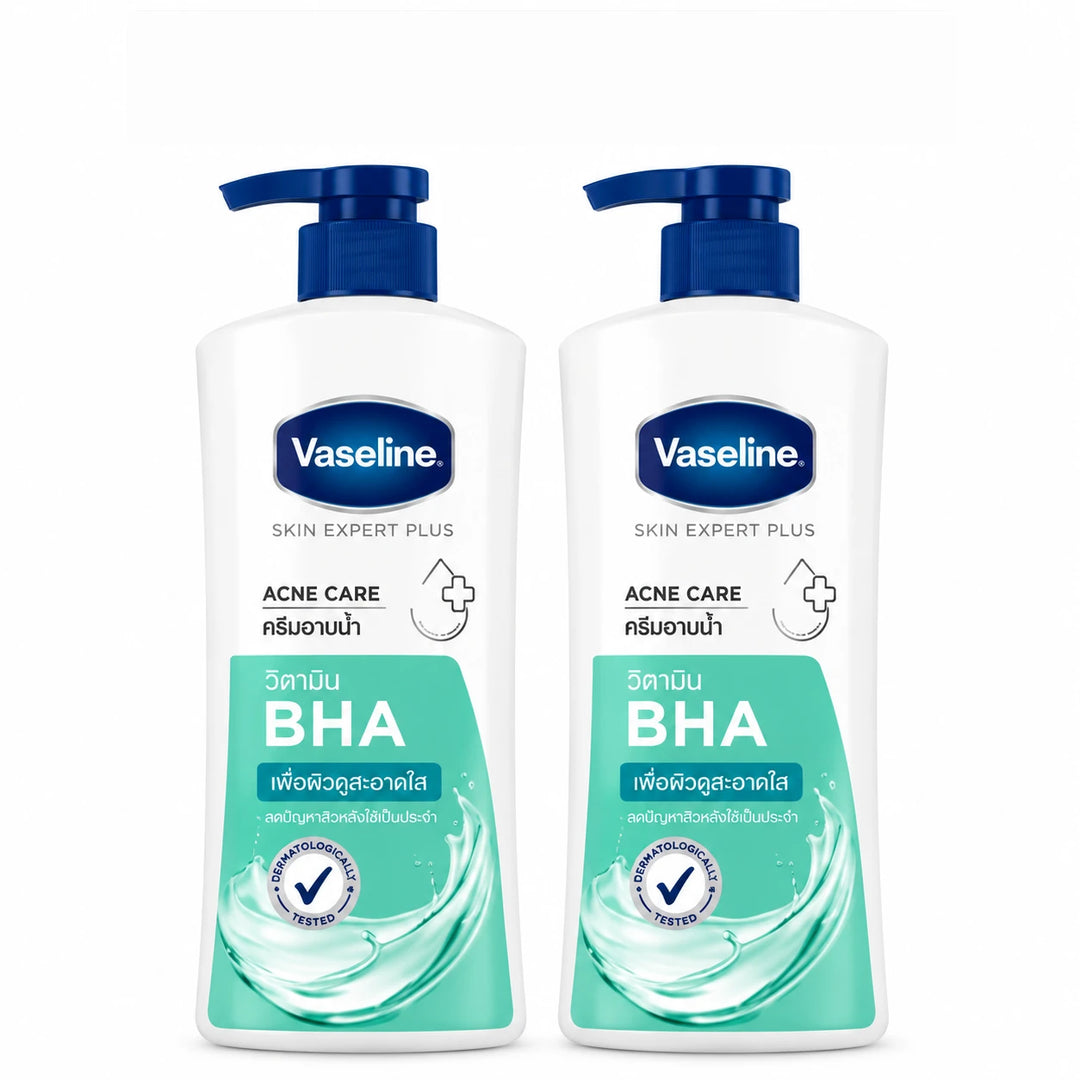 Vaseline Skin Expert Plus Blemish Care BHA Body Wash 400ml × 2 — product photograph