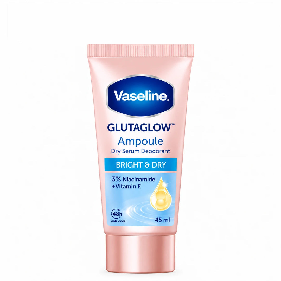 Vaseline GlutaGlow Bright & Dry Dry Serum Deodorant 45 ml × 6 — product photograph