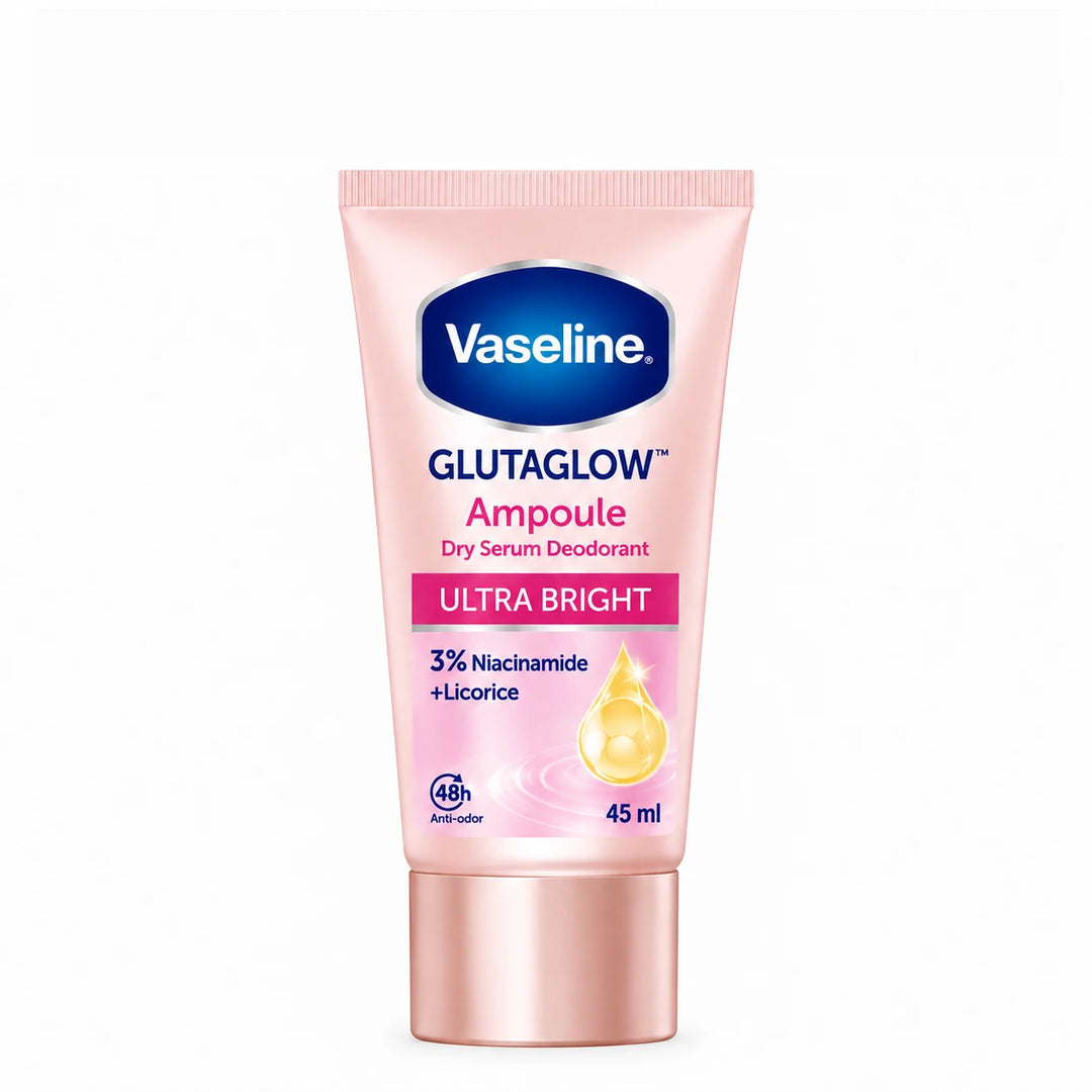 Vaseline GlutaGlow Ultra Bright Dry Serum Deodorant 45 ml × 6 — product photograph